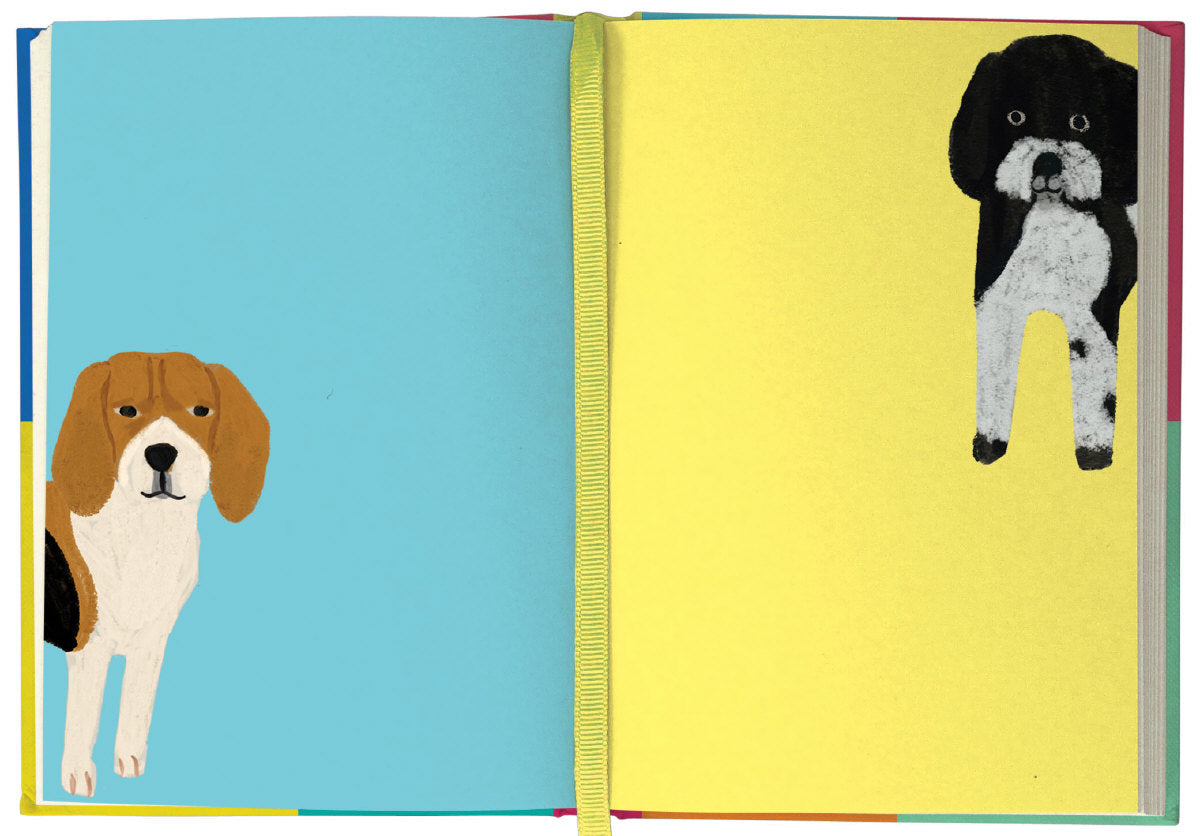 Roger la Borde Prize Pooches Illustrated Journal featuring artwork by Anne Bentley