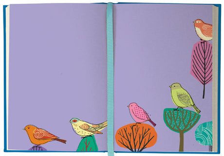 Roger la Borde Modern Birds Illustrated Journal featuring artwork by Repeat Repeat