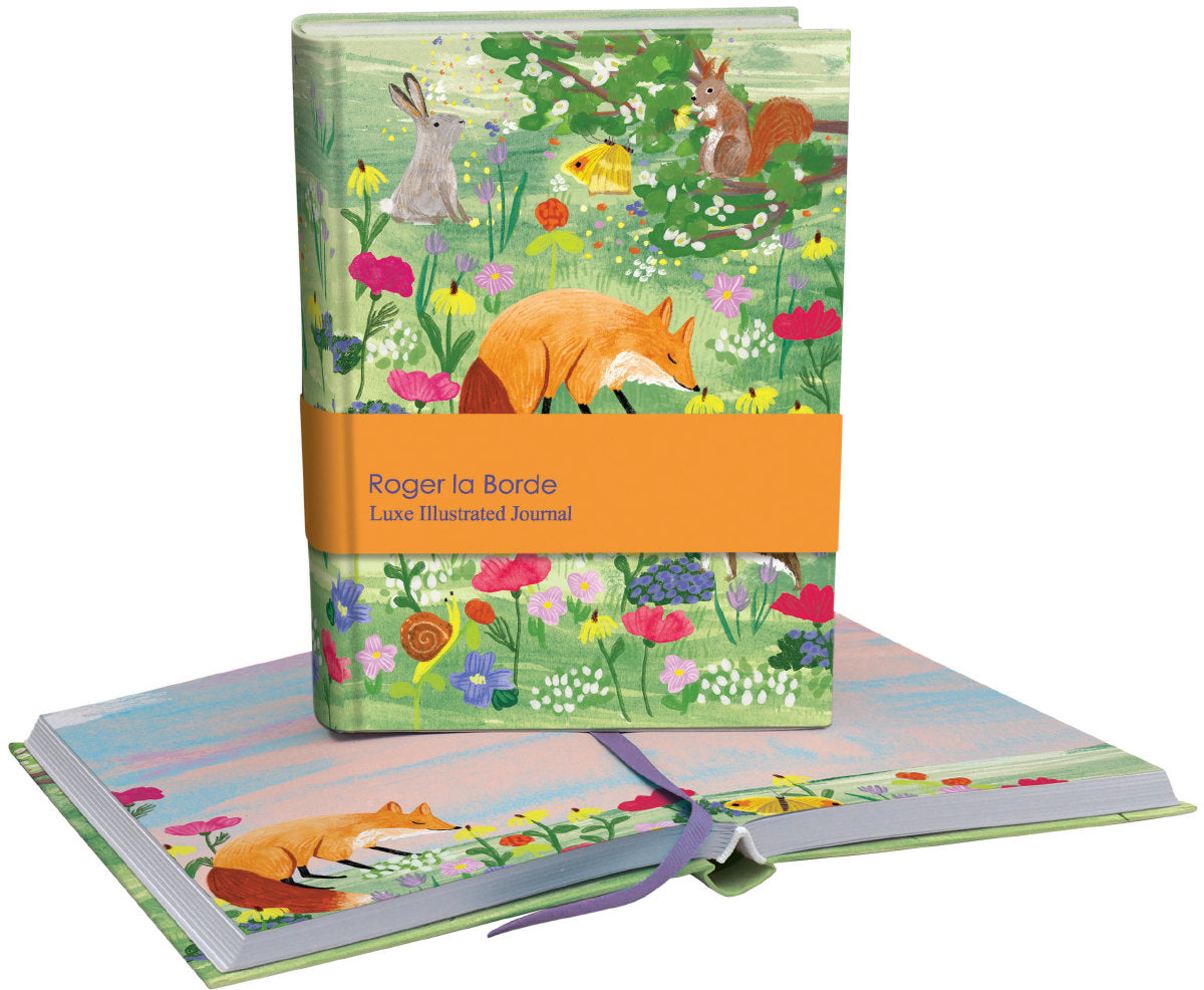 Roger la Borde Meadowland Illustrated Journal featuring artwork by Katie Vernon