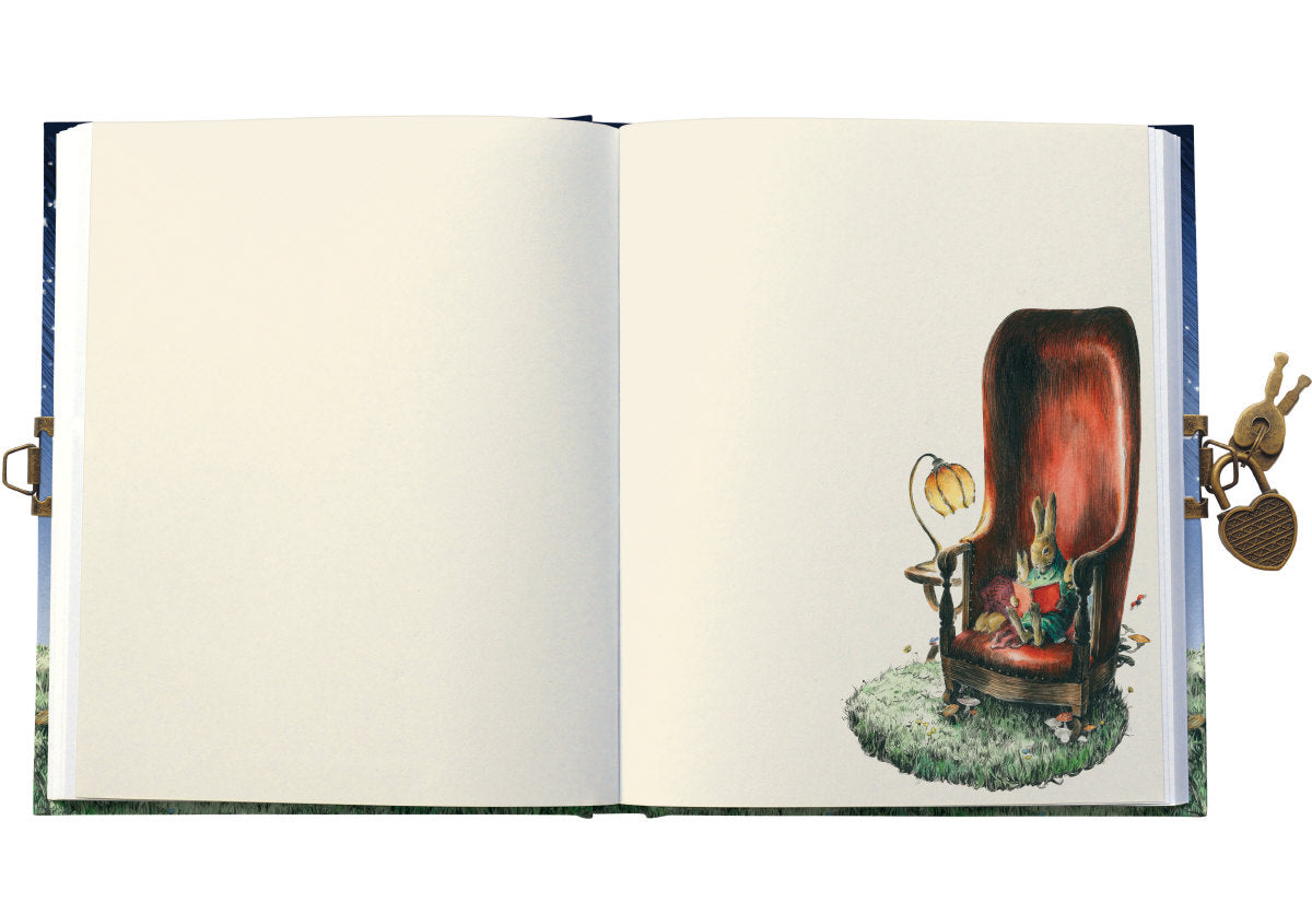 Roger la Borde Storytime Lockable Journal featuring artwork by Elise Hurst