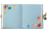 Roger la Borde Butterfly Ball Lockable Journal featuring artwork by Kendra Binney