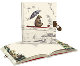 Roger la Borde Flying Bear Lockable notebook featuring artwork by Elise Hurst