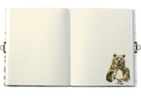 Roger la Borde Flying Bear Lockable Journal featuring artwork by Elise Hurst
