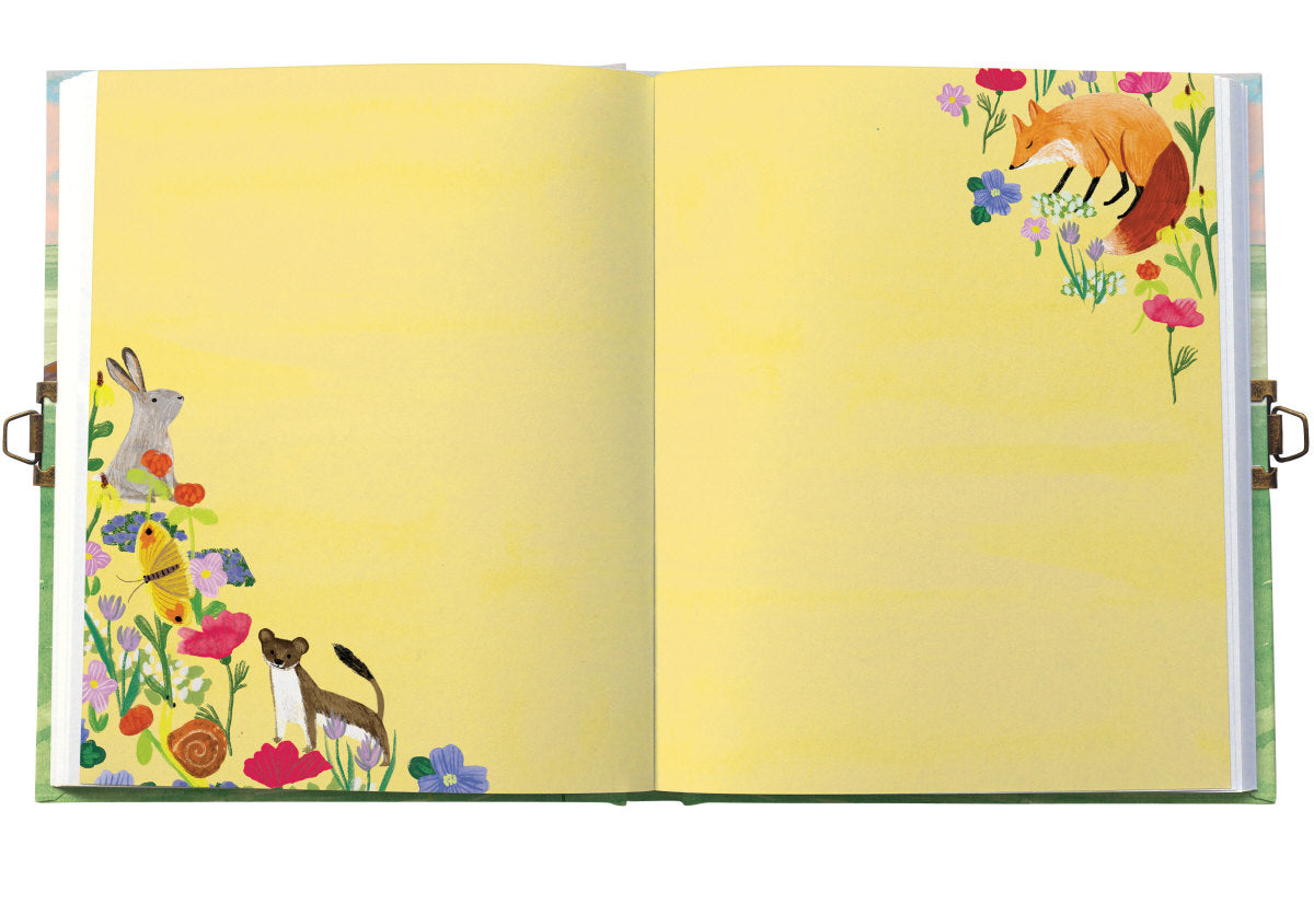 Roger la Borde Meadowland Lockable Journal featuring artwork by Katie Vernon