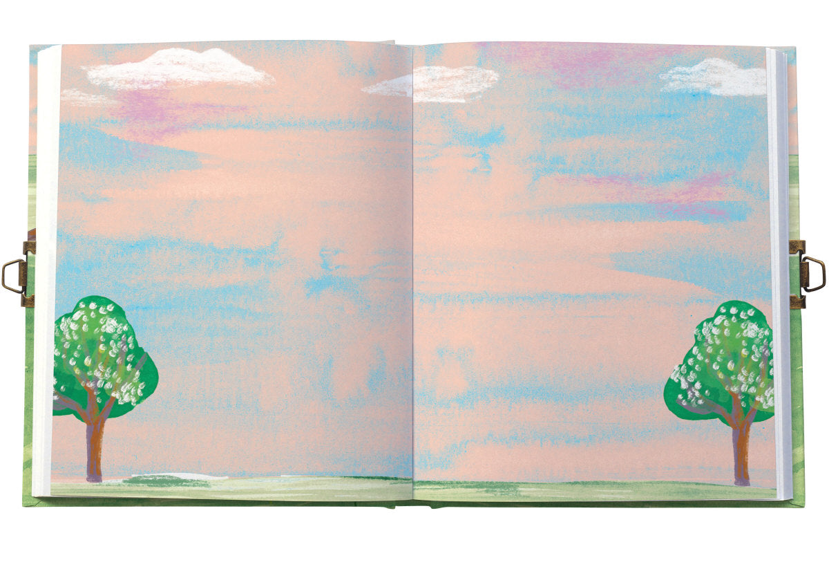 Roger la Borde Meadowland Lockable Journal featuring artwork by Katie Vernon