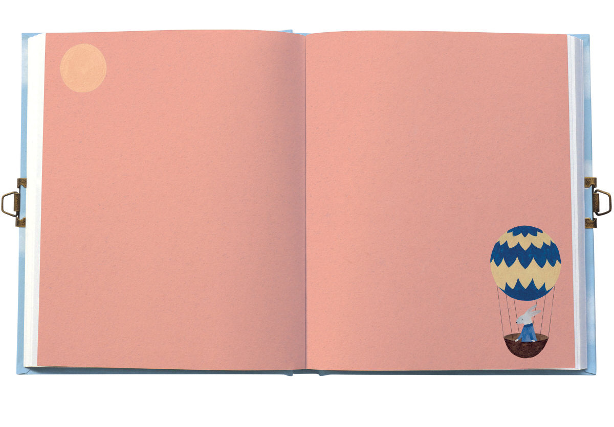 Roger la Borde Flutter and Bloom Lockable Journal featuring artwork by Karolina Ciechanska