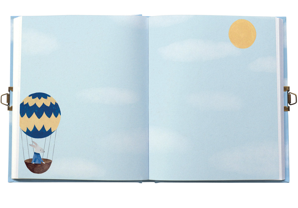 Roger la Borde Flutter and Bloom Lockable Journal featuring artwork by Karolina Ciechanska