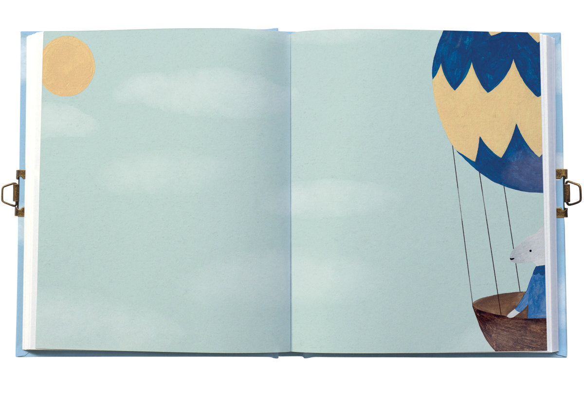 Roger la Borde Flutter and Bloom Lockable Journal featuring artwork by Karolina Ciechanska