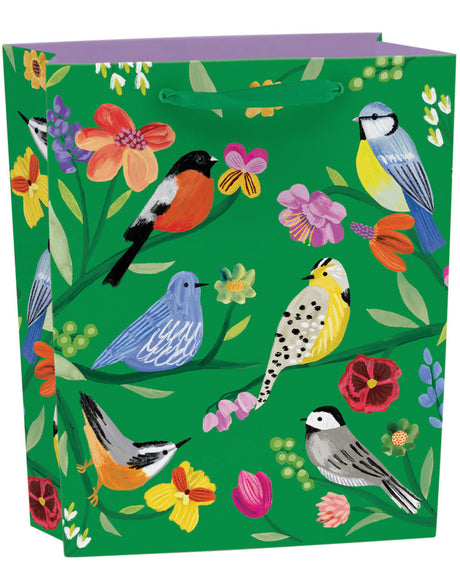 Roger la Borde Birdhaven Medium Gift Bag featuring artwork by Katie Vernon