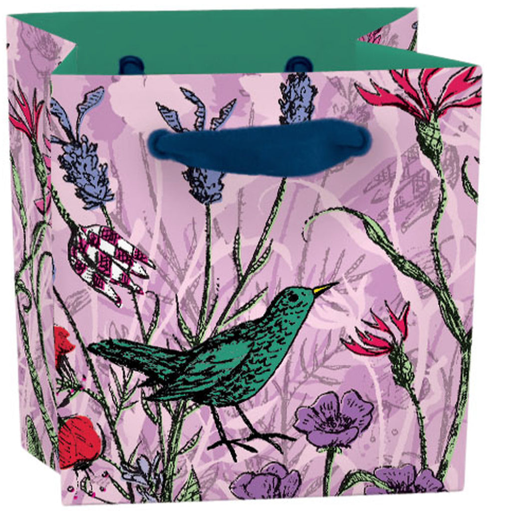 Roger la Borde Woodland Journal Mini Gift Bag featuring artwork by MCS