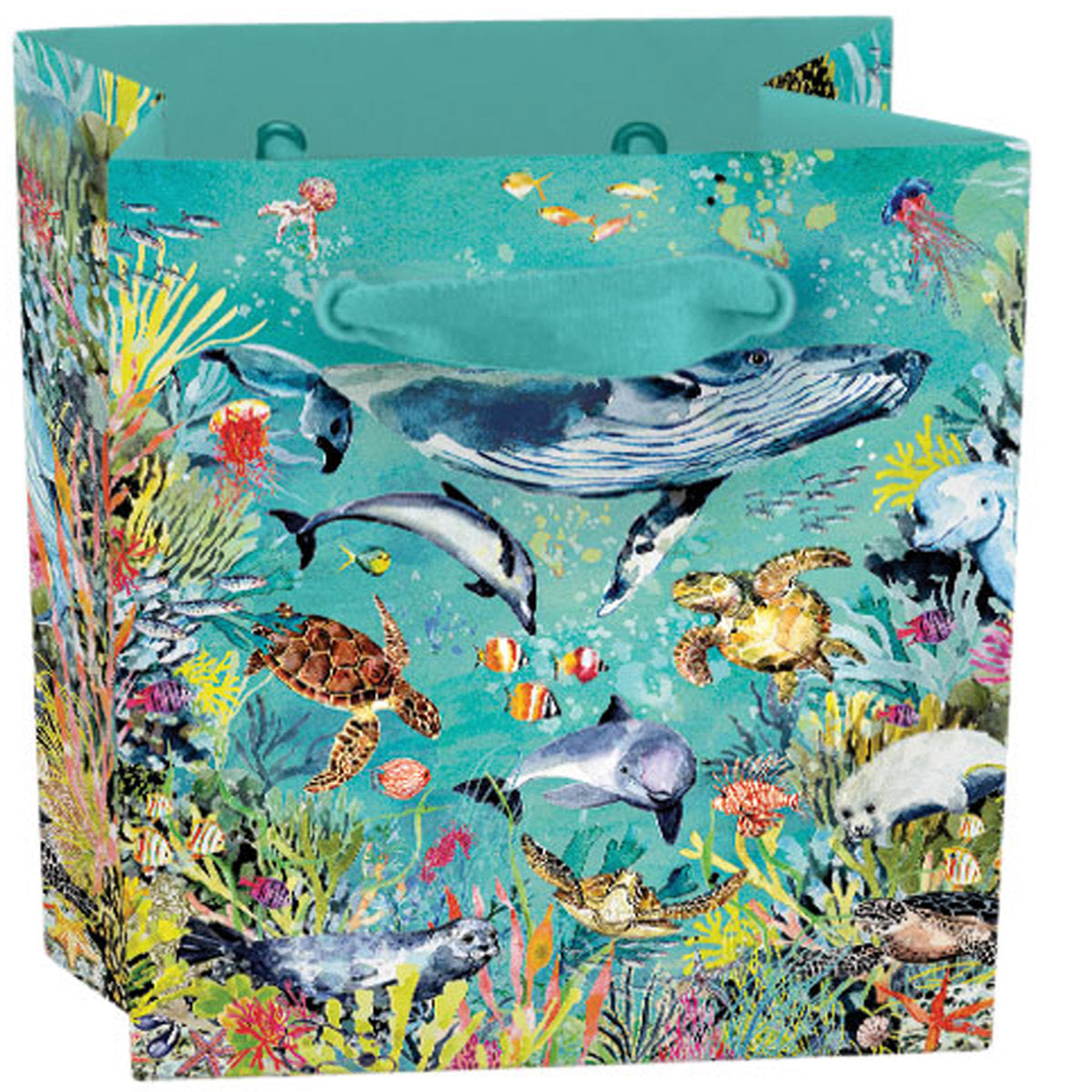 Roger la Borde Oceania Mini Gift Bag featuring artwork by Fay Ford