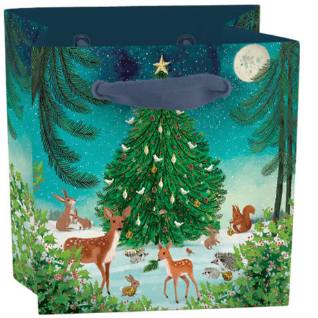 Roger la Borde Heart of the Forest Mini Gift Bag featuring artwork by Jane Newland