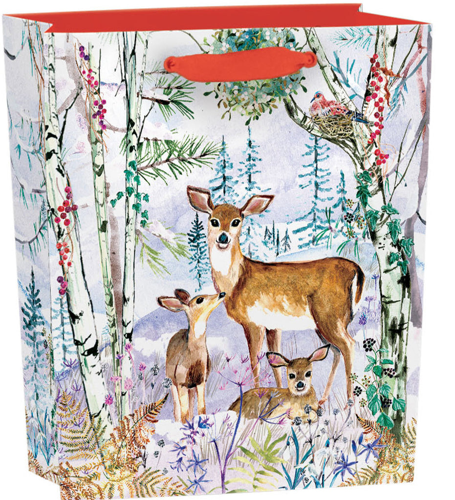 Roger la Borde Wild Winters Song Small Gift Bag featuring artwork by Fay Ford