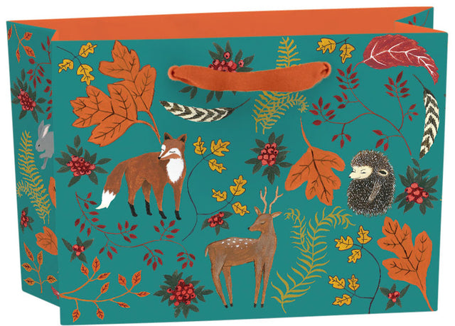 Roger la Borde Golden Bough Small Landscape Gift Bag featuring artwork by Rebecca Rebouche