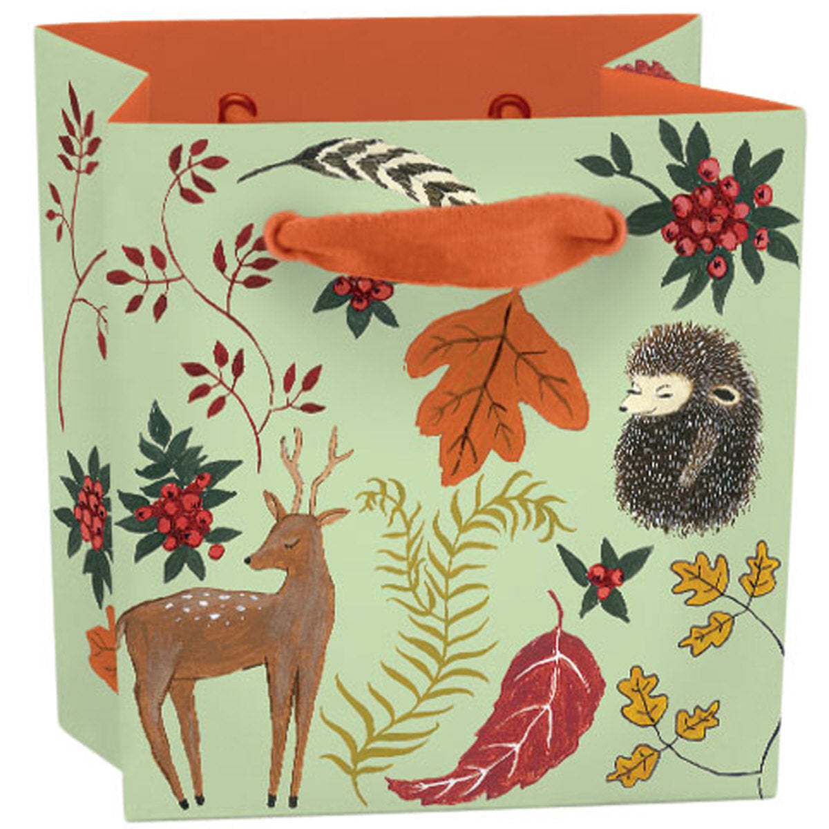 Roger la Borde Golden Bough Mini Gift Bag featuring artwork by Rebecca Rebouche