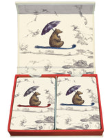Roger la Borde Flying Bear Playing card set featuring artwork by Elise Hurst