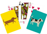 Roger la Borde Prize Pooches Playing card set featuring artwork by Anne Bentley