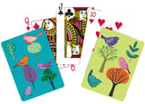 Roger la Borde Modern Birds Playing card set featuring artwork by Repeat Repeat
