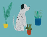 Roger la Borde Chouchou Chien Chic Notecard Box featuring artwork by Kate Pugsley