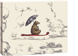 Roger la Borde Flying Bear Chic Notecard Box featuring artwork by Elise Hurst