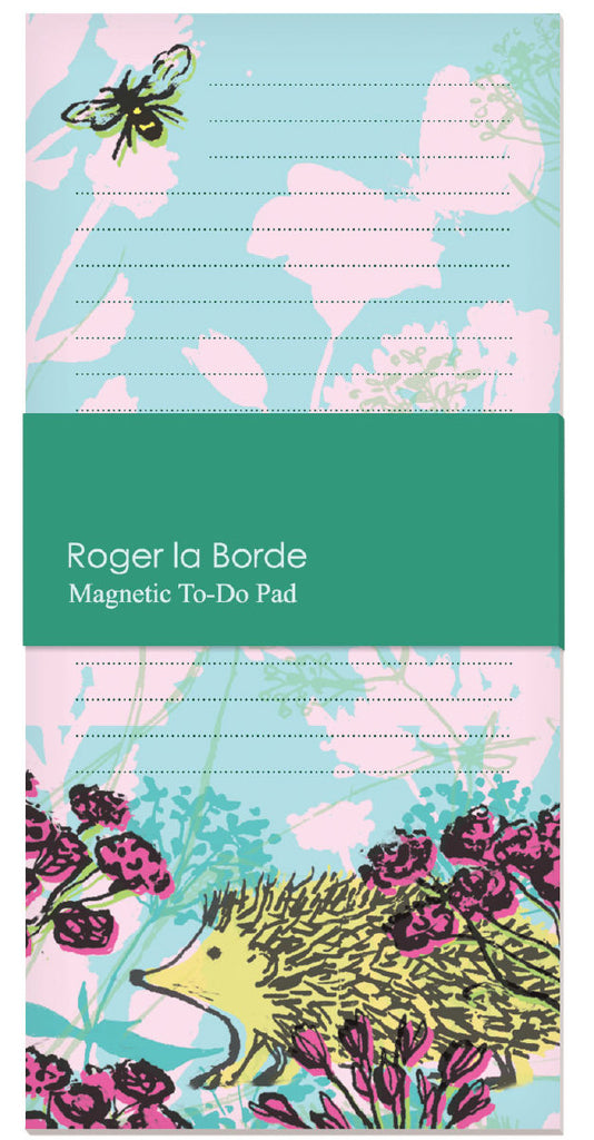 Roger la Borde Woodland Journal To-Do Notepad featuring artwork by Roger la Borde