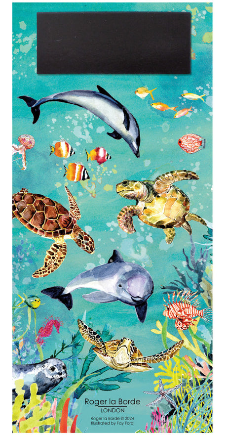 Roger la Borde Oceania To-Do Notepad featuring artwork by Fay Ford