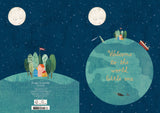 Roger la Borde Night and Day Greeting card featuring artwork by Katherine Quinn