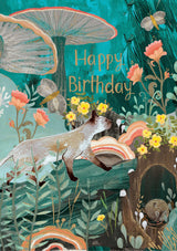 Roger la Borde Dreamland Greeting card featuring artwork by Kendra Binney