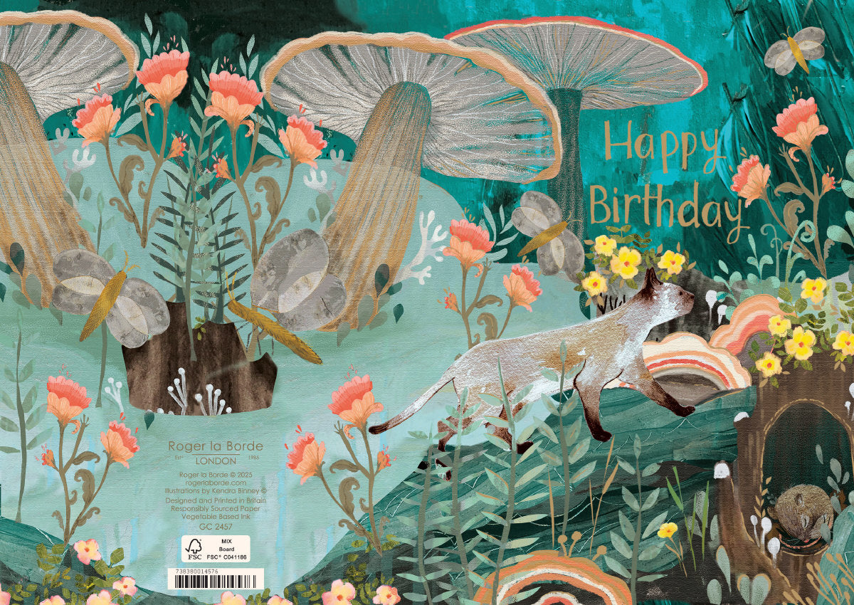 Roger la Borde Dreamland Greeting card featuring artwork by Kendra Binney