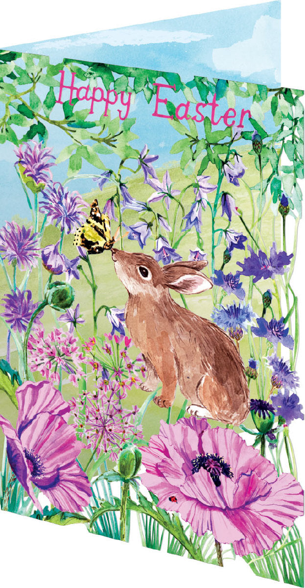 Roger la Borde Summers Song Lasercut card featuring artwork by Fay Ford