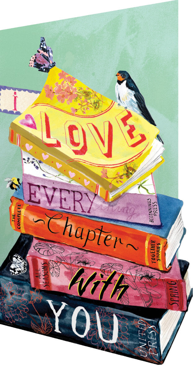 Roger la Borde Summers Song Lasercut card featuring artwork by Fay Ford