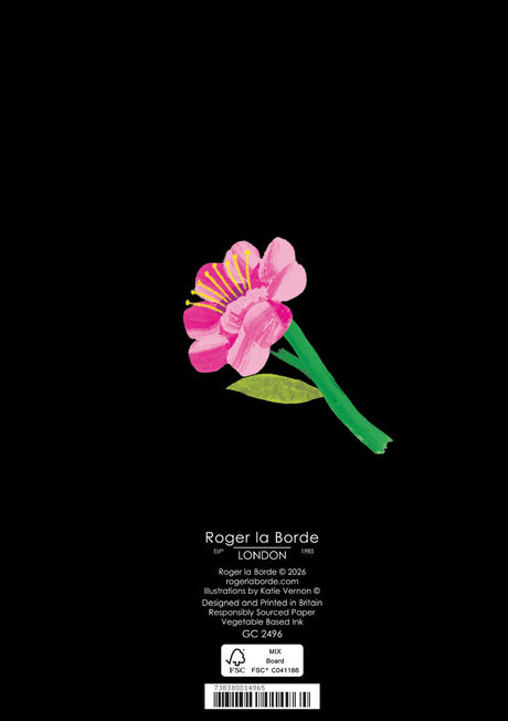 Roger la Borde Lodestar Greeting card featuring artwork by Katie Vernon