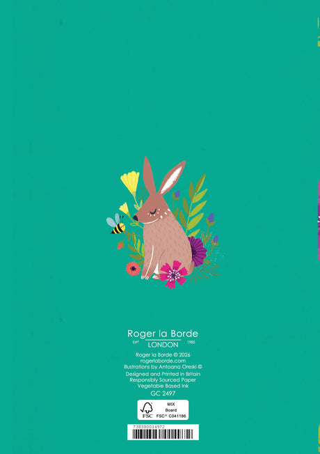 Roger la Borde Summer Forrest Greeting card featuring artwork by Antoana Oreski