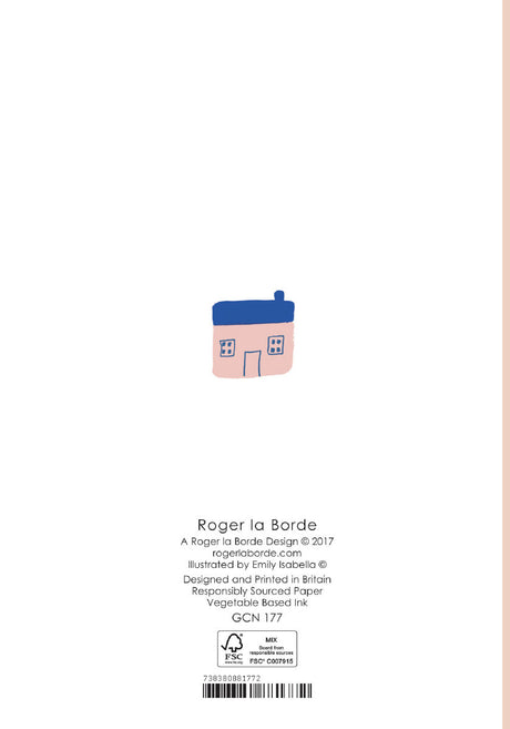 Roger la Borde Little House Petite Card featuring artwork by Emily Isabella