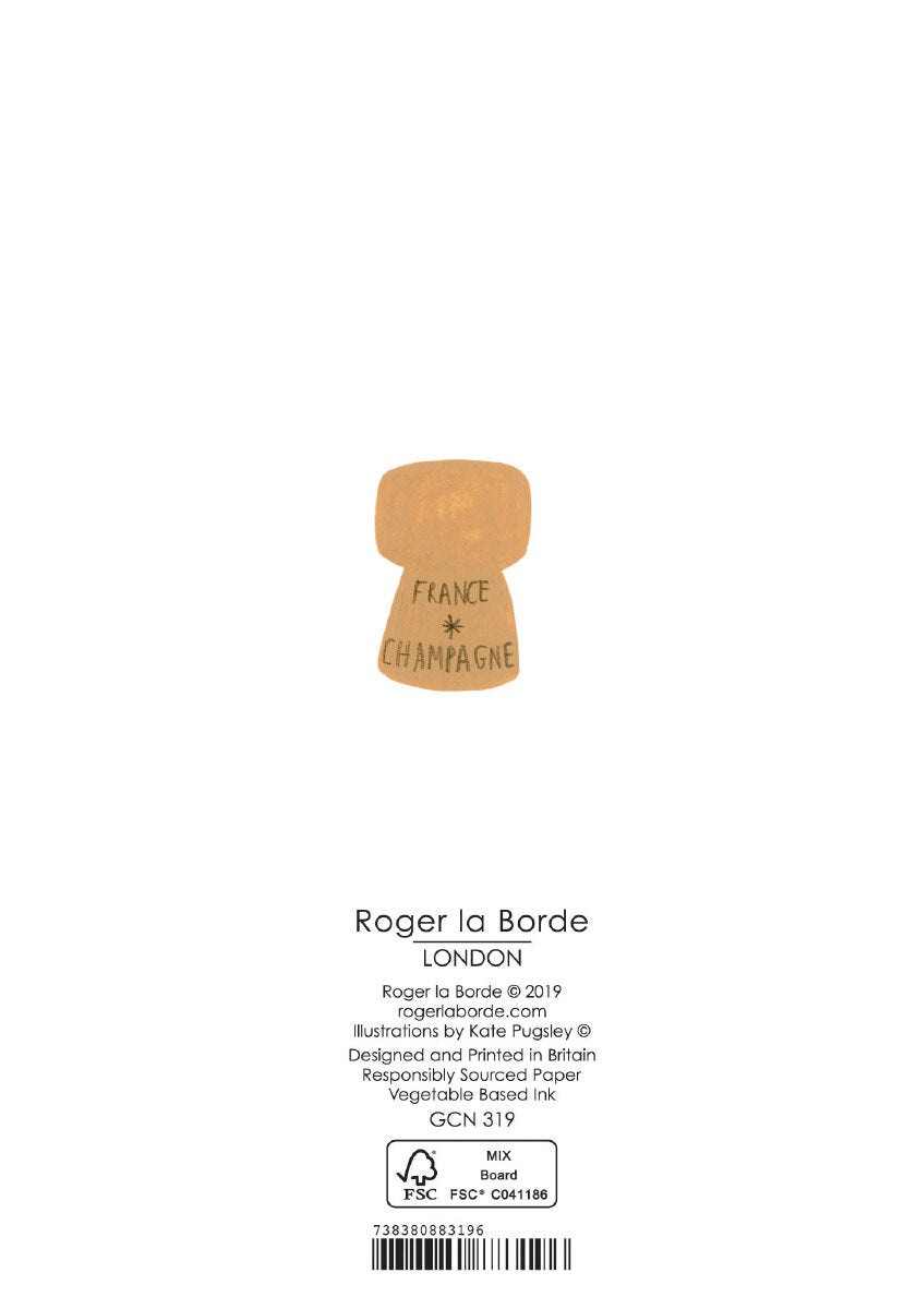 Roger la Borde Chicago School Petite Card featuring artwork by Kate Pugsley