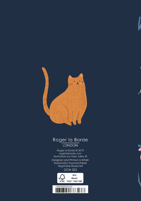 Roger la Borde Cinnamon and Ginger Petite Card featuring artwork by Holly Jolley