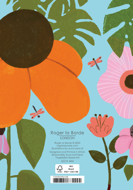 Roger la Borde Sunday Morning Petite Card featuring artwork by Aura Lewis