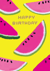 Roger la Borde Cute Fruit Petite Card featuring artwork by Roger la Borde