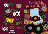 Roger la Borde Glass Menagerie Petite Card featuring artwork by Anne Bentley