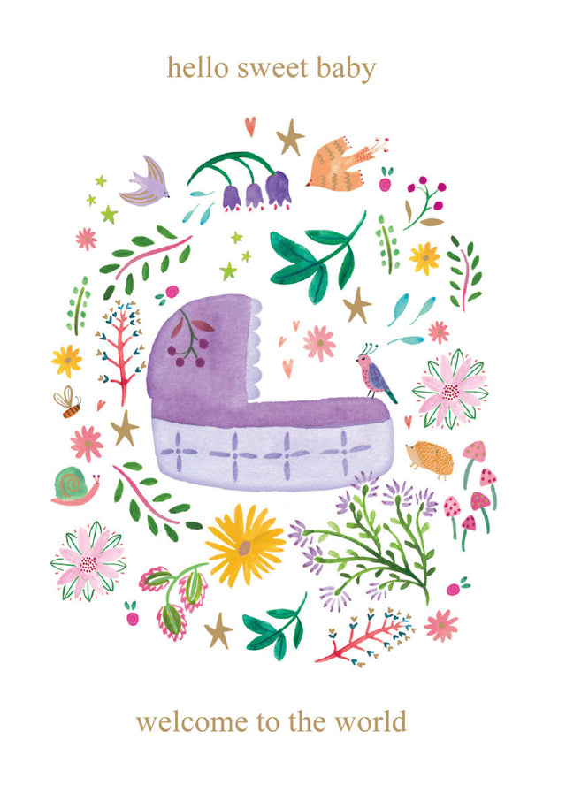 Roger la Borde Over the Rainbow Petite Card featuring artwork by Rosie Harbottle