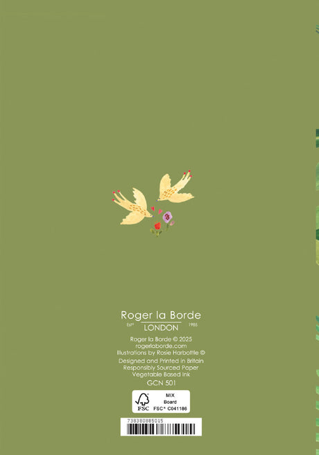 Roger la Borde Over the Rainbow Petite Card featuring artwork by Rosie Harbottle