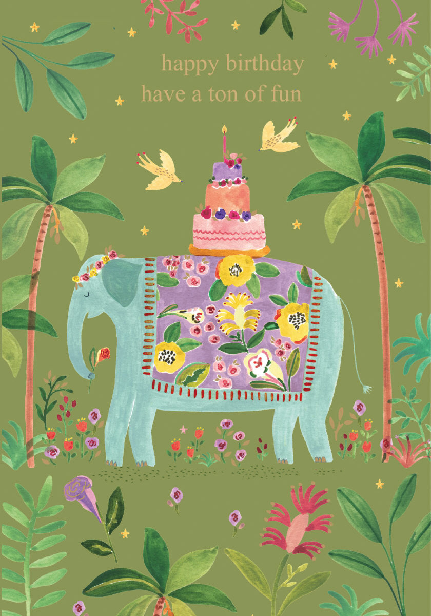 Roger la Borde Over the Rainbow Petite Card featuring artwork by Rosie Harbottle