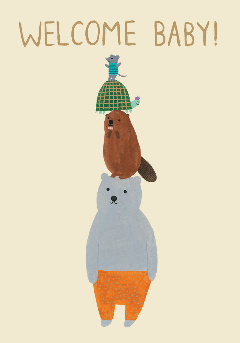 Roger la Borde Chicago School Petite Card featuring artwork by Kate Pugsley