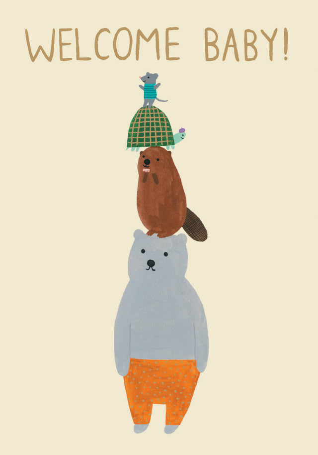 Roger la Borde Chicago School Petite Card featuring artwork by Kate Pugsley