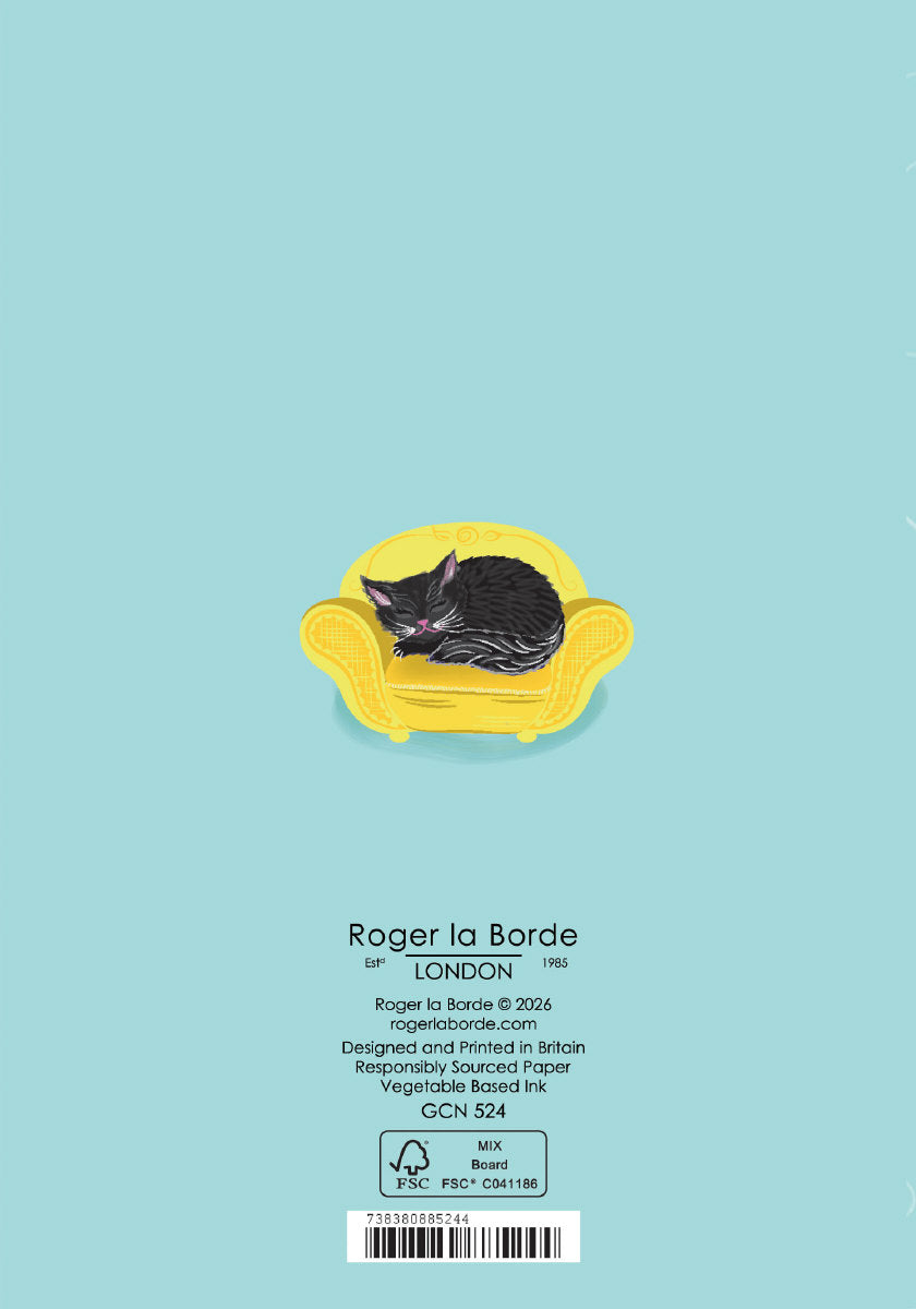 Roger la Borde Chic Petite Card featuring artwork by Roger la Borde