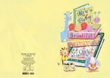 Roger la Borde Bookstack Petite Card featuring artwork by Fay Ford