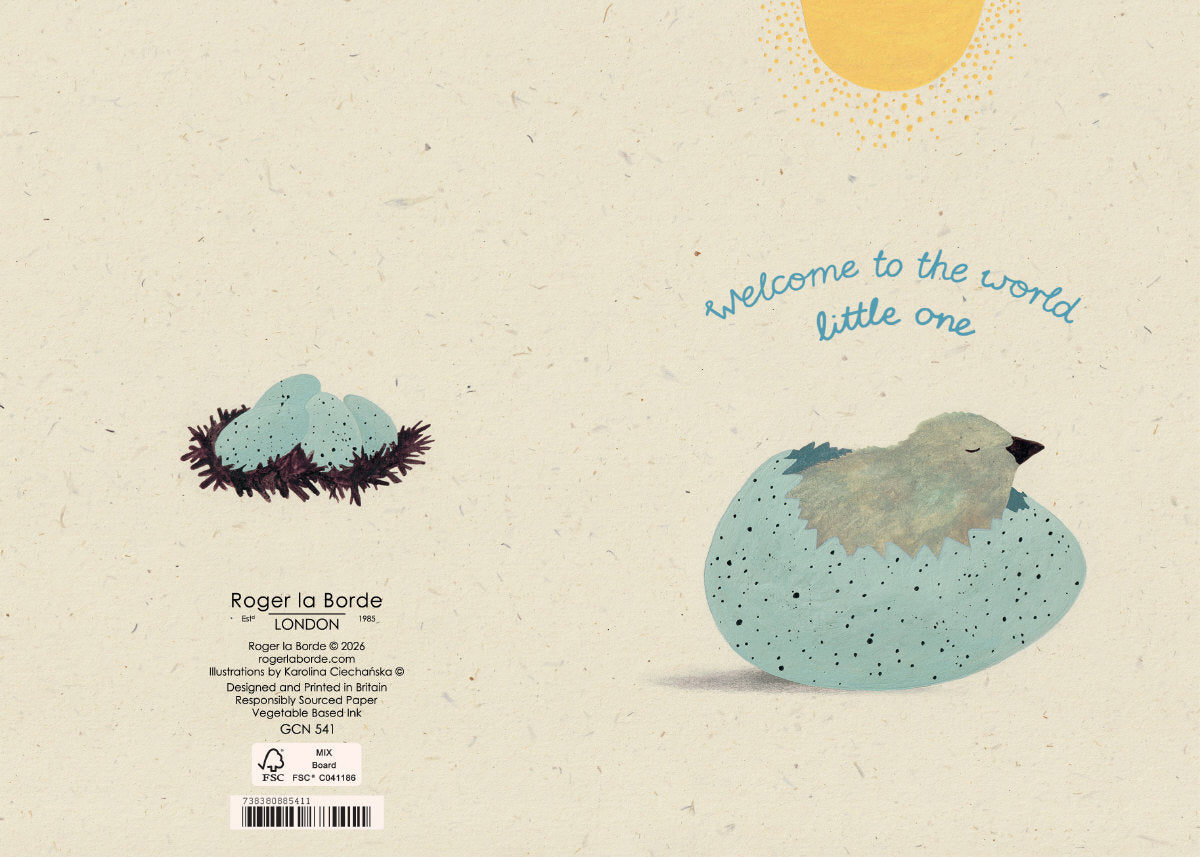 Roger la Borde Petit Fours Petite Card featuring artwork by Karolina Ciechanska