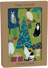 Roger la Borde Chou Chou Chat Standard Card featuring artwork by Kate Pugsley