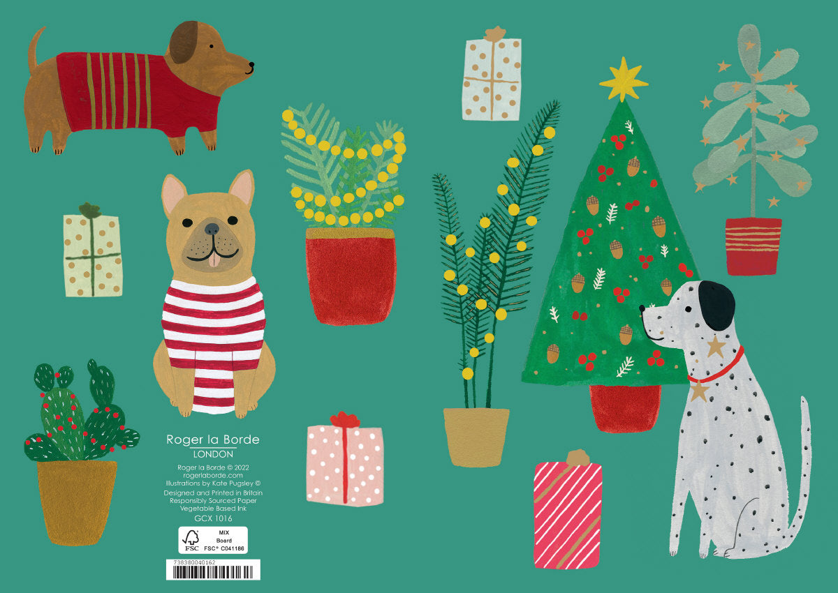 Roger la Borde Chou Chou Chien Standard Card featuring artwork by Kate Pugsley