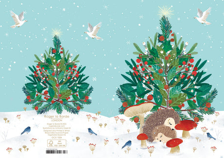 Underneath the Tree Standard Christmas Card pack